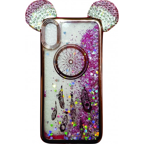 iPhone X Waterfall Mickey Ears Case Dreamcatcher
